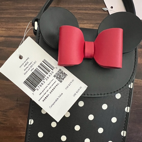 Disney & Kate Spade polka dot crossbody. NWT - Picture 6 of 7